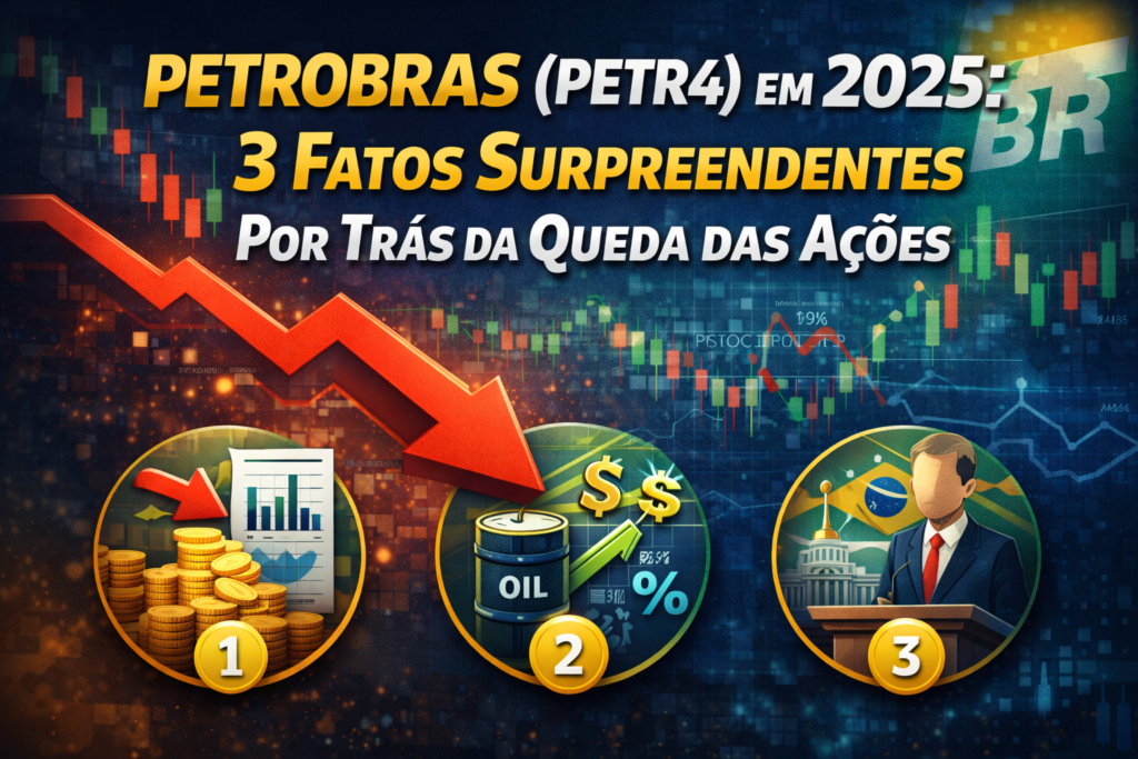 Petrobras (PETR4) em 2025: 3 Fatos Surpreendentes Por Trás da Queda das Ações