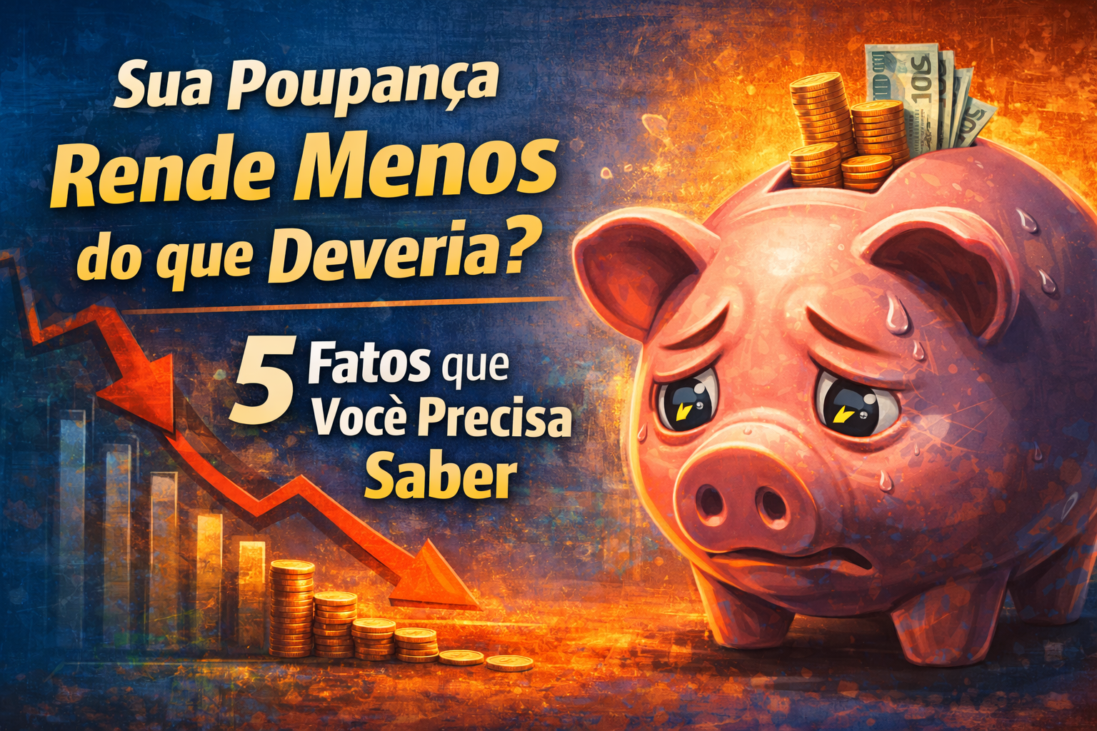 Sua Poupança Rende Menos do que Deveria? 5 Fatos que Você Precisa Saber