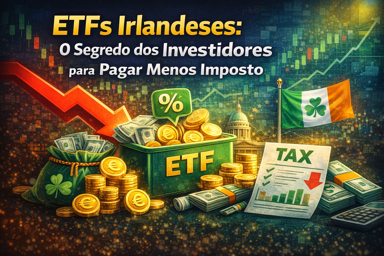 ETFs Irlandeses: O Segredo dos Investidores para Pagar Menos Imposto