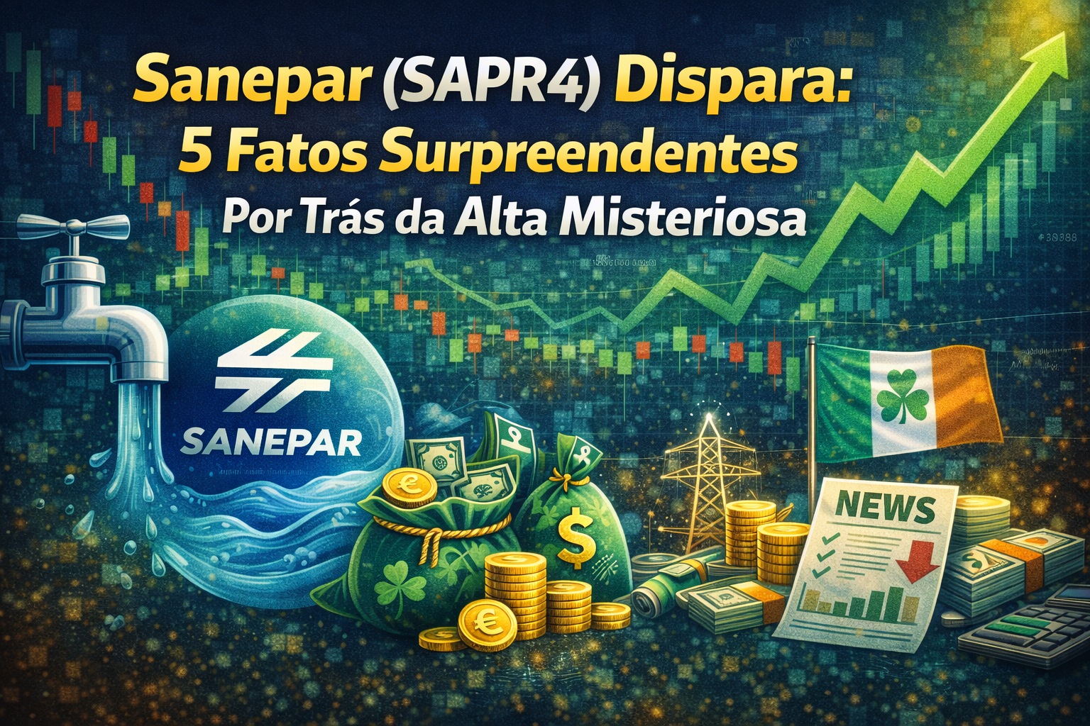 Sanepar Disparou (SAPR4) Recentemente: 5 Fatos Surpreendentes Por Trás da Alta Misteriosa