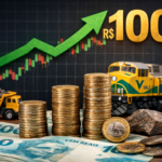 Vale (VALE3) rumo aos R$ 100: Goldman Sachs ve ação acima de R$ 100