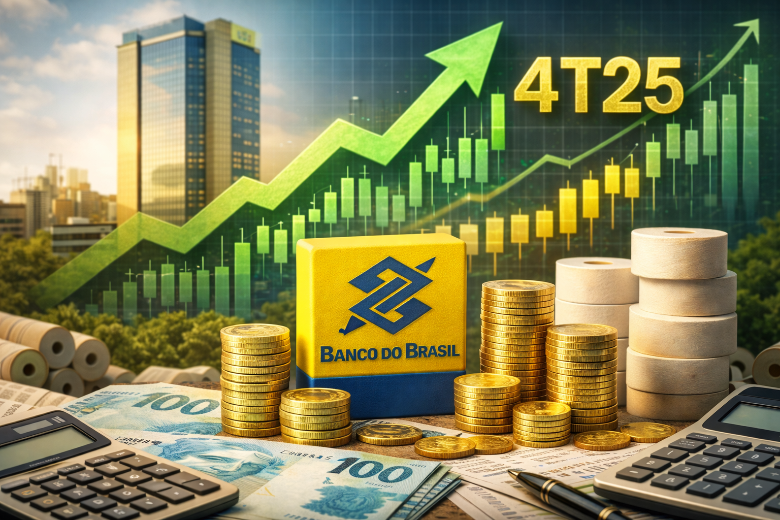 Banco do Brasil (BBAS3) em Recuperação? Análise do Lucro do 4º Tri