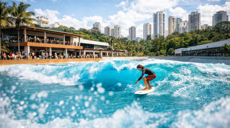 FII SP Surf Club: Vem aí o Primeiro Surfe Artificial de São Paulo no Morumbi