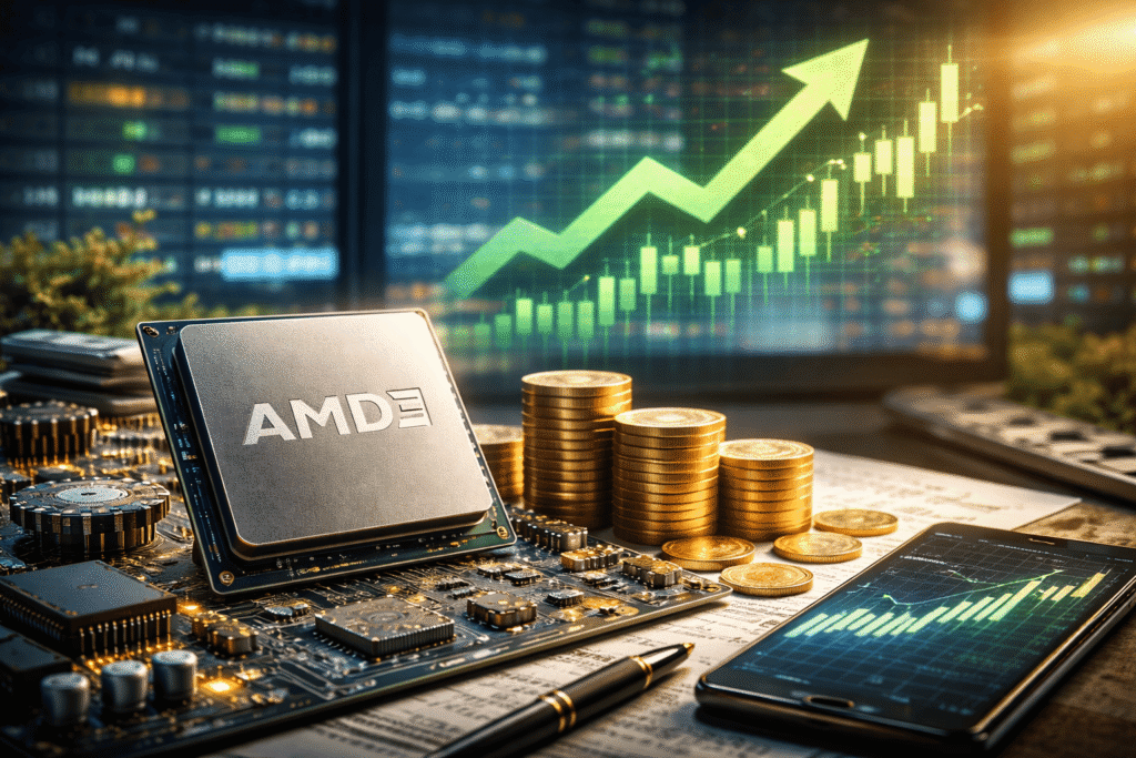 Por que as Ações da AMD Estão em Alta?