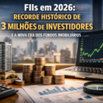 FIIs em 2026: Recorde Histórico de 3 Milhões de Investidores e a Nova Era dos Fundos Imobiliários 3 FIIs em 2026: Recorde Histórico de 3 Milhões de Investidores e a Nova Era dos Fundos Imobiliários