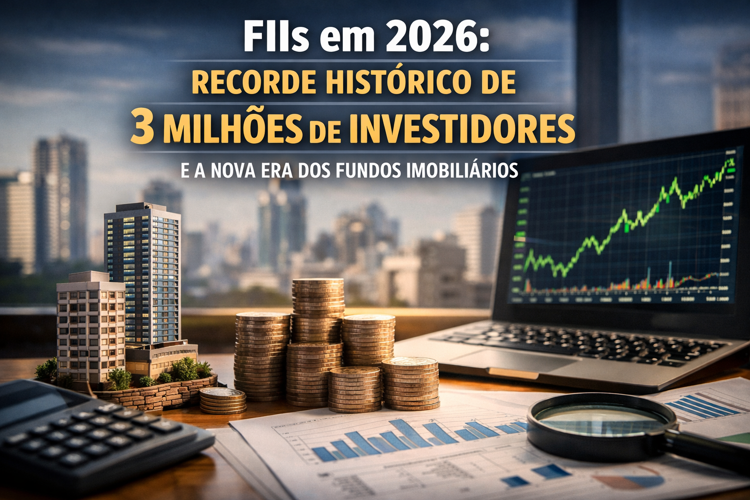 FIIs em 2026: Recorde Histórico de 3 Milhões de Investidores e a Nova Era dos Fundos Imobiliários
