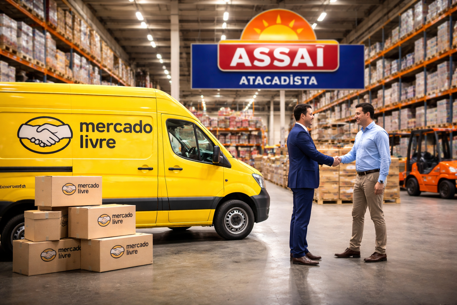 Parceria entre Assaí (ASAI3) e Mercado Livre (MELI34): Santander Projeta Salto de Escala e Eficiência