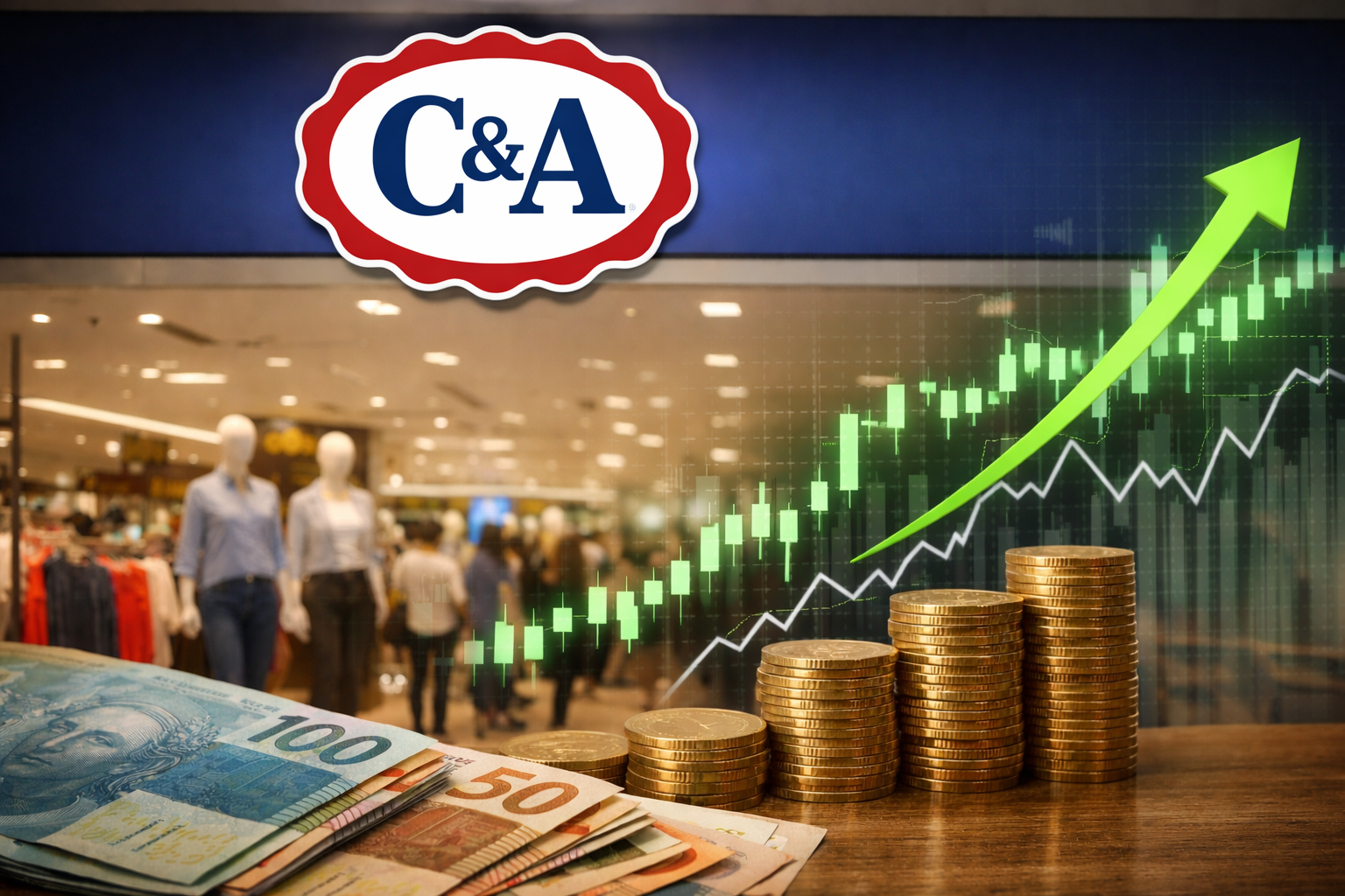 C&A Modas (CEAB3) Bate recorde histórico: Lucro de R$ 470,7 milhões em 2025