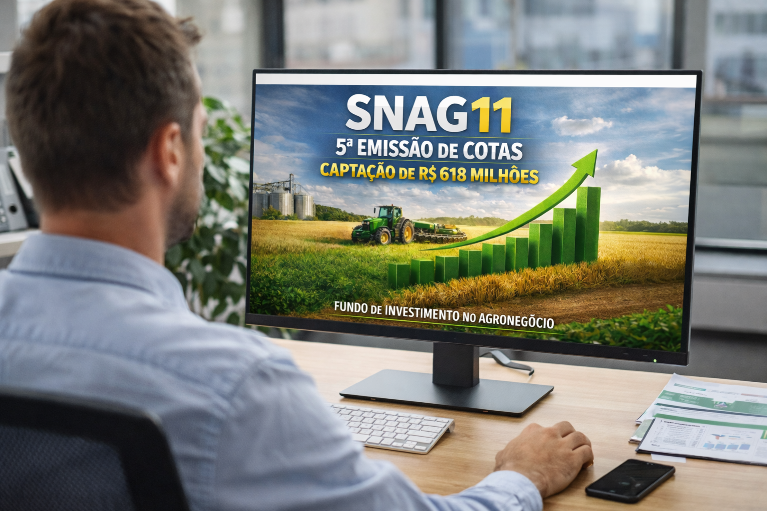 SNAG11 Lança 5ª Emissão de Cotas e pode captar até R$ 618,9 milhões