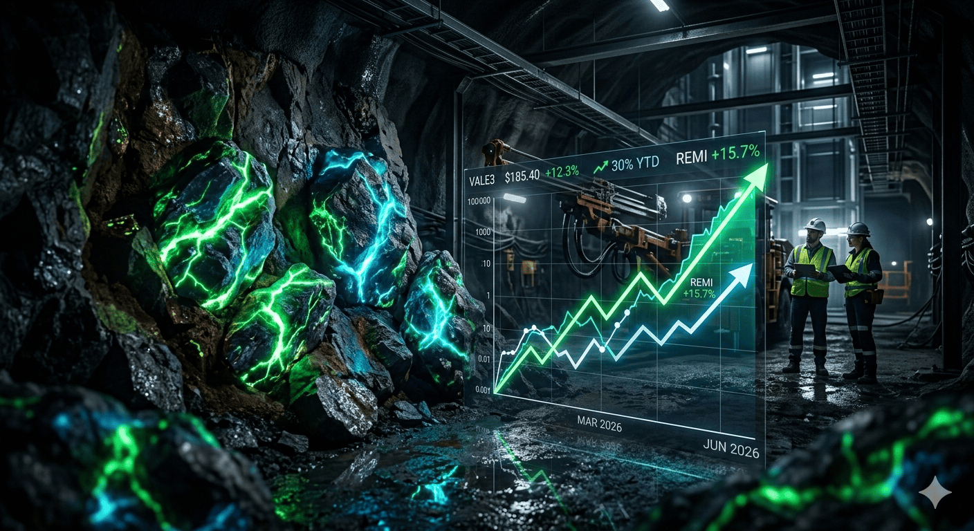 Investir em Terras Raras: O Setor que Rendeu 30% em 2026