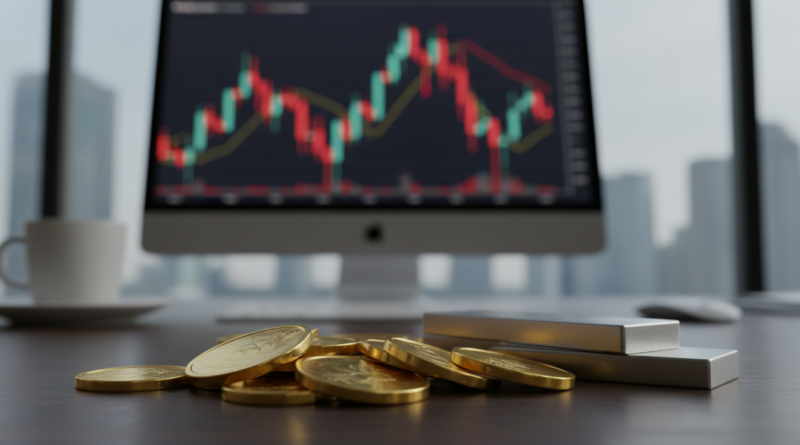 Ouro e Prata Derretem: Entenda a Liquidação Agressiva nos Metais