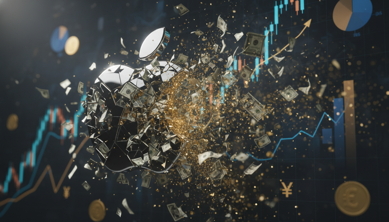 Queda Histórica: Por Que a Apple Perdeu US$ 200 Bilhões em Valor de Mercado Hoje?