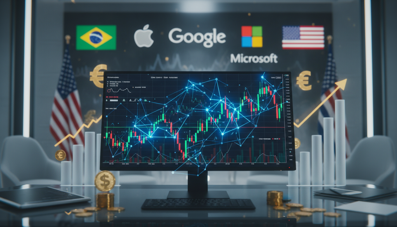 Risco de IA Domina Reuniões de Resultados: O Que os Investidores de BDRs Precisam Saber