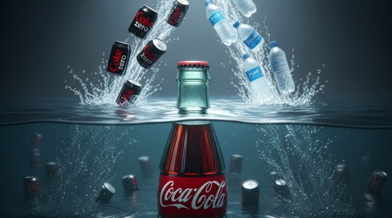 Ações da Coca-Cola Caem Após Previsão de 2026: Coca Zero é Destaque