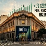 Investidores de FIIs superam a marca de 3 milhões e batem novo recorde na B3