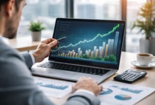 analista financeiro analisando fundos imobiliários e desempenho do KFOF11