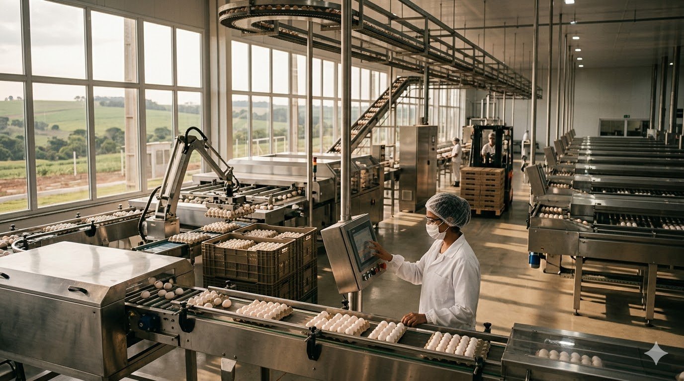 Ovo vermelho dispara 40% sobre Branco com oferta Restrita