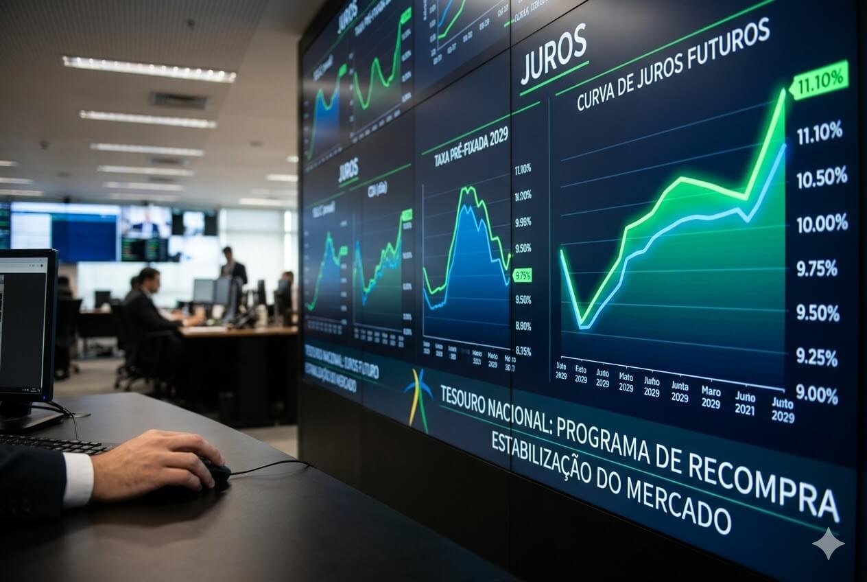 Tesouro Nacional Suspende Leilões e Anuncia Recompra de Títulos para Estabilizar o Mercado