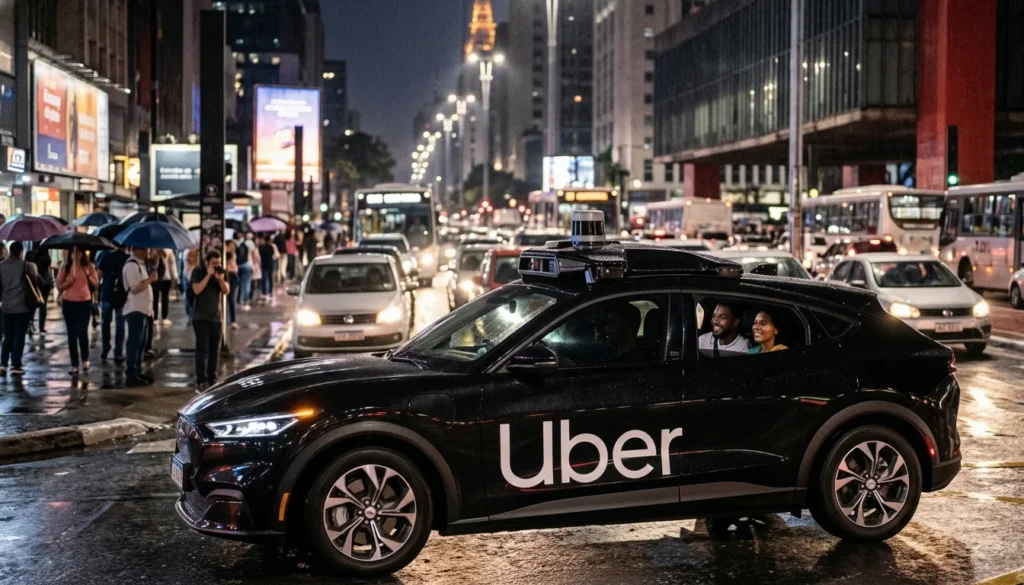 Uber acelera crescimento com parcerias em Veículos Autônomos 1 uber