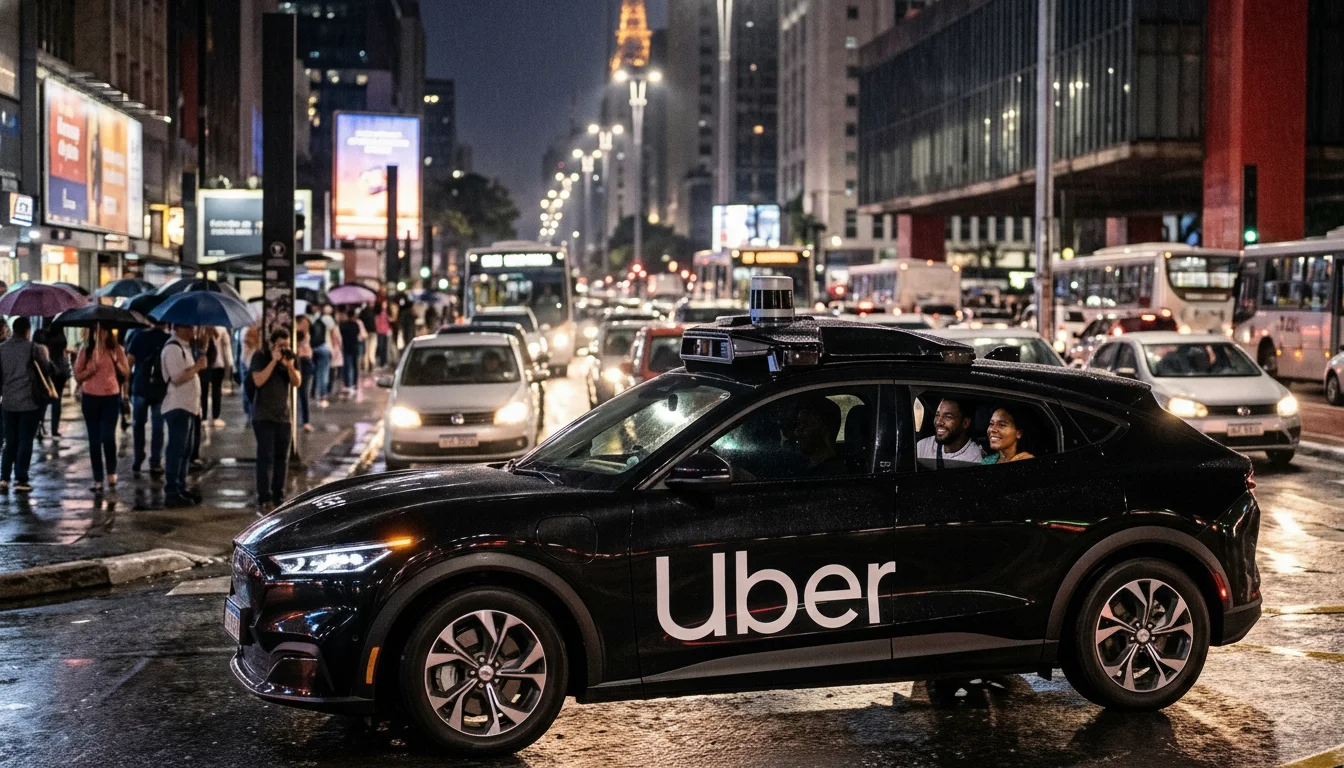 Uber acelera crescimento com parcerias em Veículos Autônomos