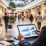 investidor analisando fundos imobiliários ligados a shopping centers no Brasil