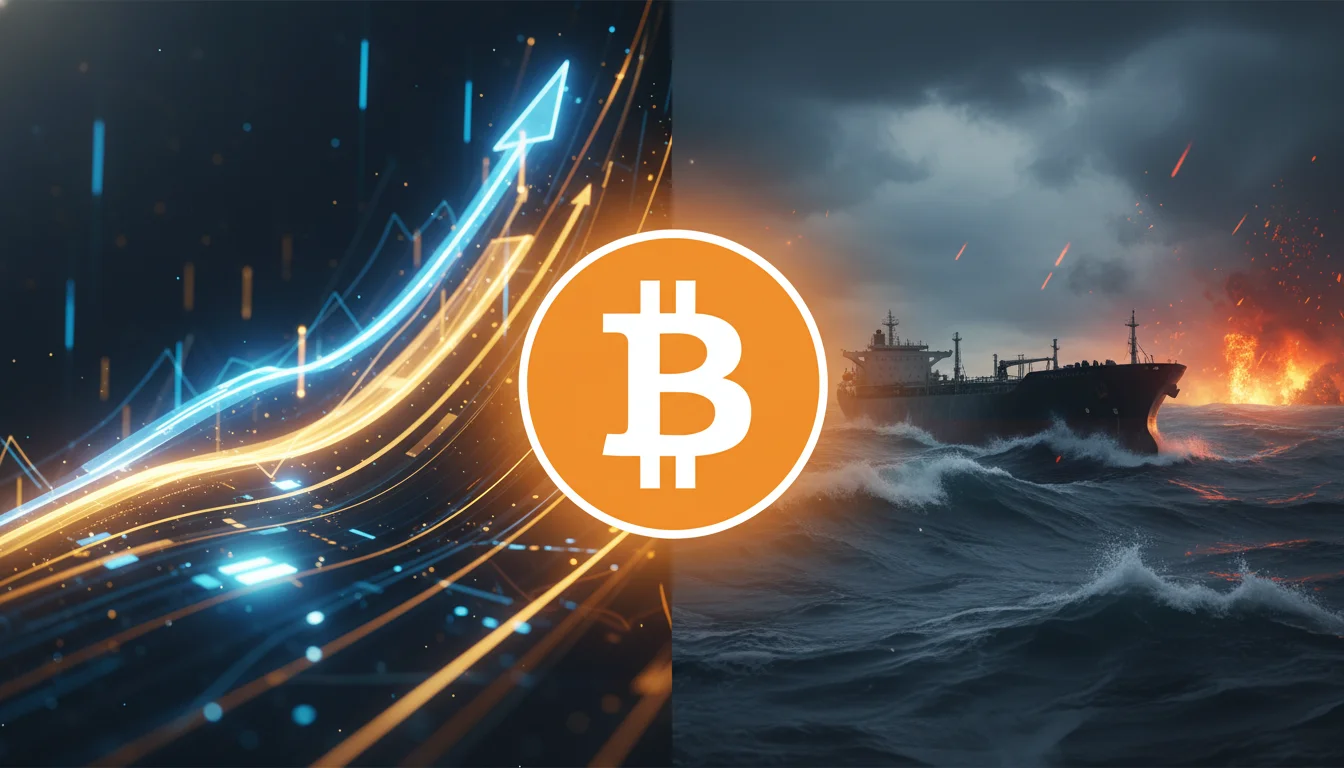 ETFs de Bitcoin Ignoram Guerra no Irã e Sobem Forte