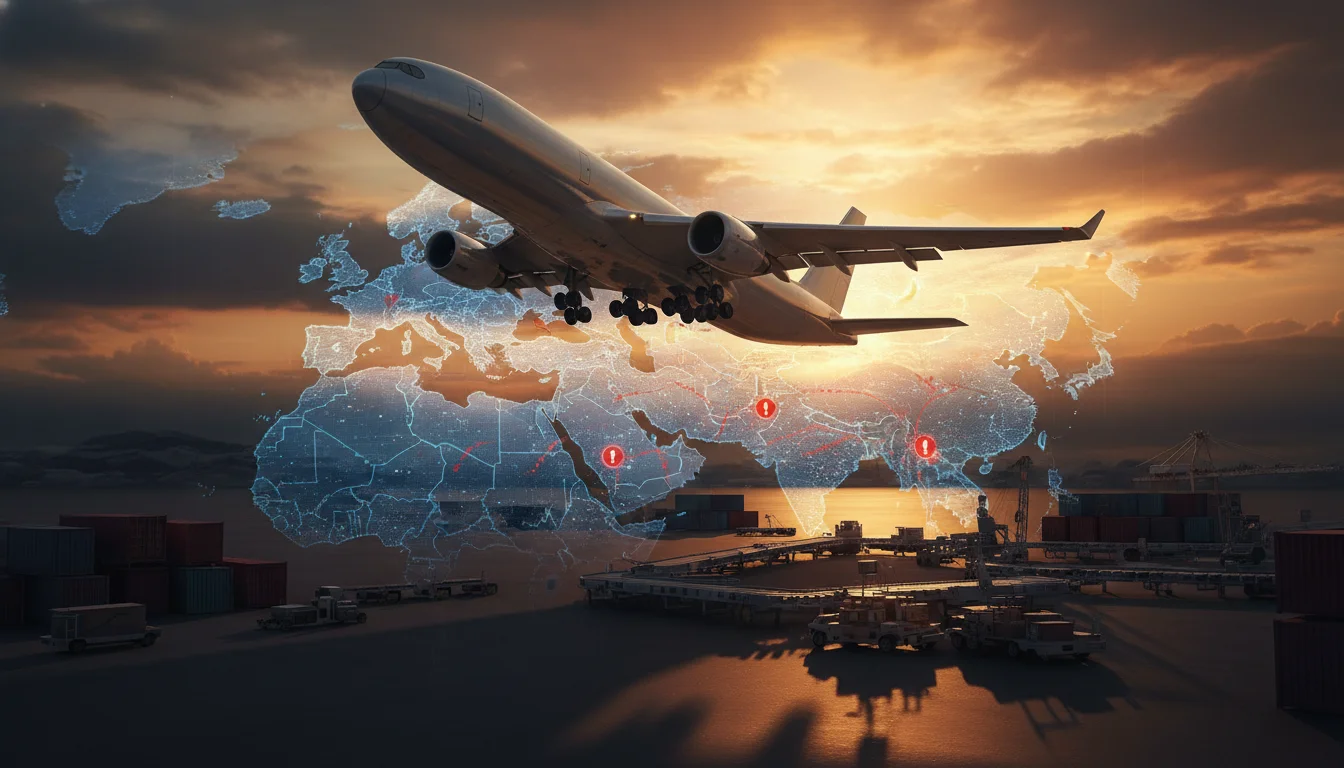 Crise no Oriente Médio e o Setor Logístico: O "Shockwave" no Frete Aéreo e os Reflexos para o Brasil