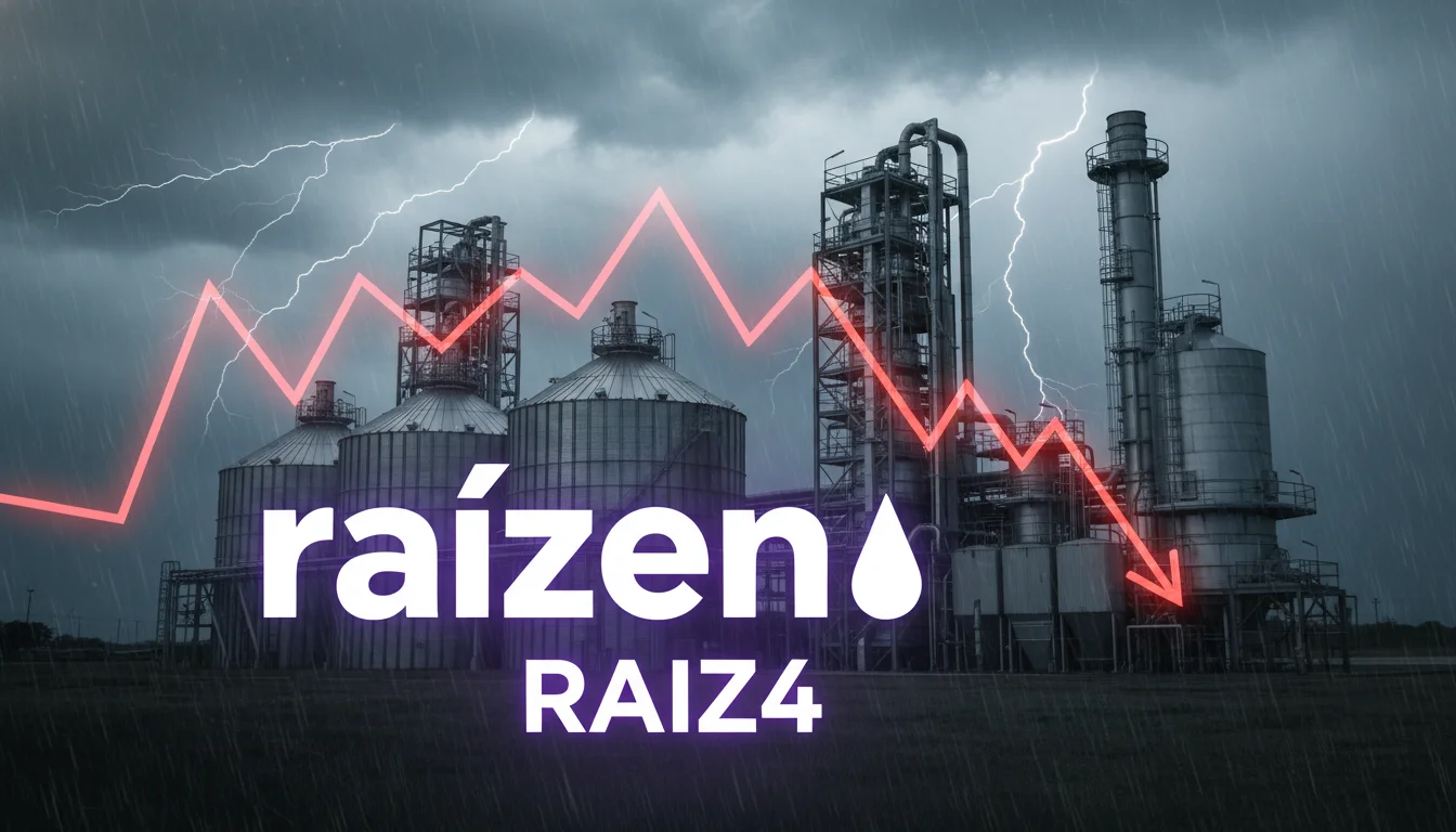 Raízen (RAIZ4) em Queda Livre: O que o Impasse entre Cosan e Shell Significa para o Investidor?