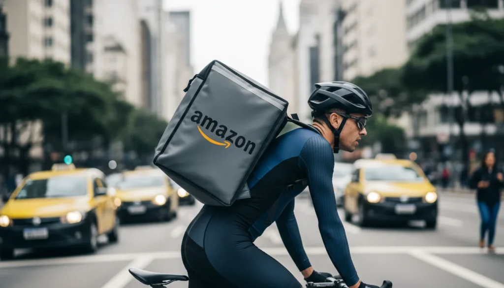Amazon lança serviço inédito no BRasil com delivery em até 15 minutos