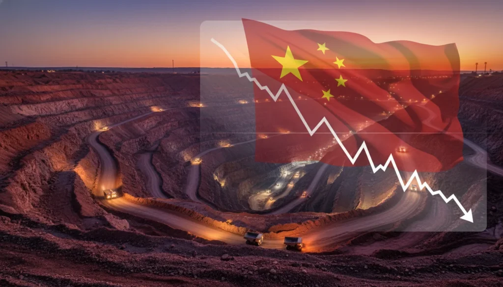 Alerta para a Vale (VALE3): China fixa menor meta de crescimento desde 1991 e impacta o setor de commodities