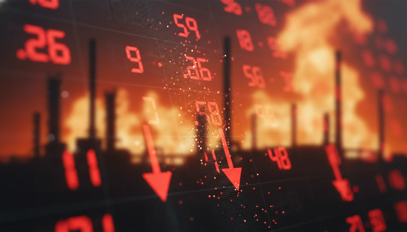 Guerra no Irã derruba bolsas na Ásia e Petróleo dispara