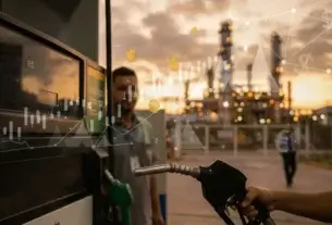 Bank of America recomenda vender petróleo acima de US$ 100 com risco de intervenção política