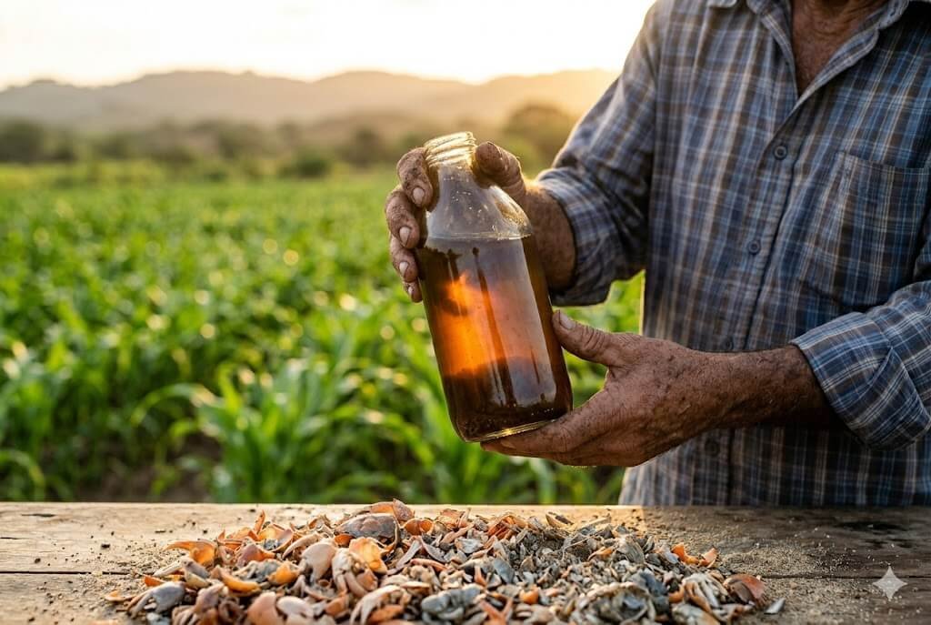 Biofertilizante de Caranguejo: A Inovação que Transforma Resíduos em Lucro no Campo