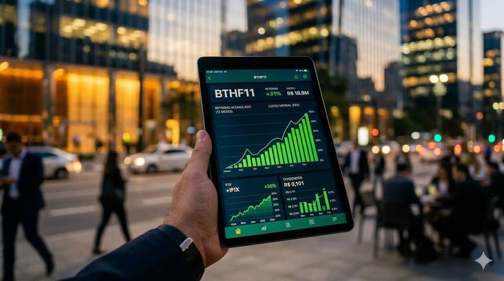 BTHF11 registra lucro de R$ 18,9 milhões e retorno de 31% em 1 ano