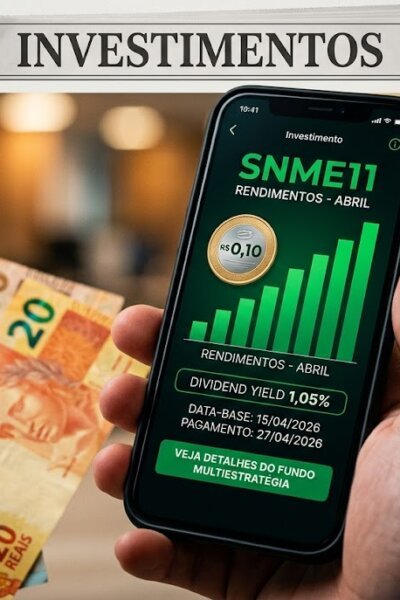 SNME11 anuncia dividendos de abril: Rendimento de 1,05% e detalhes da nova estratégia de crédito