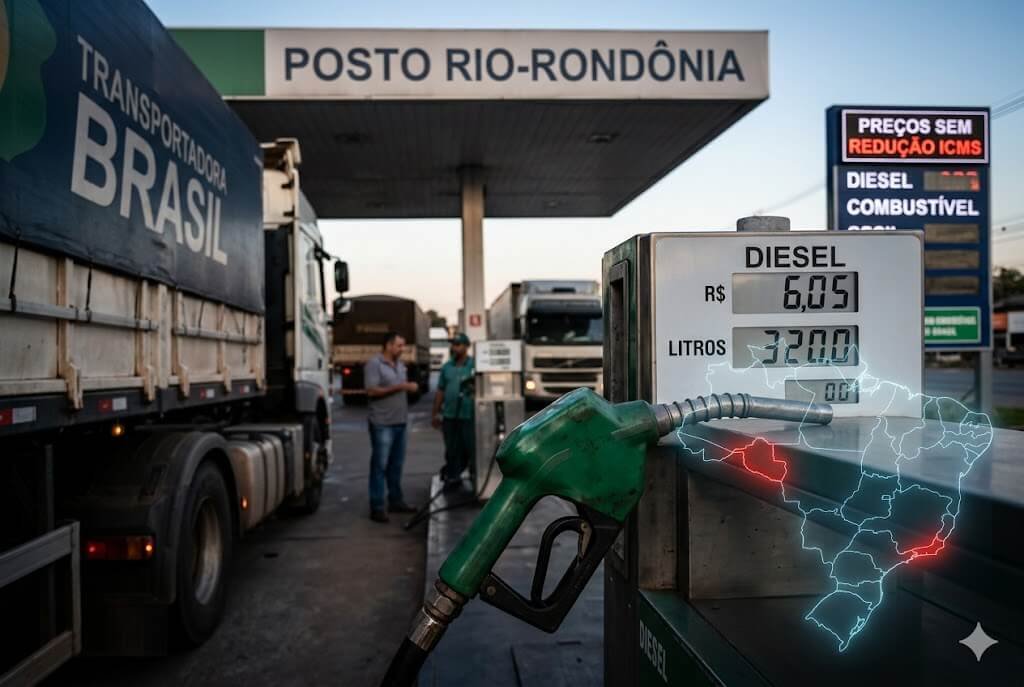 Redução do ICMS sobre Diesel: Rio de Janeiro e Rondônia Rejeitam Proposta