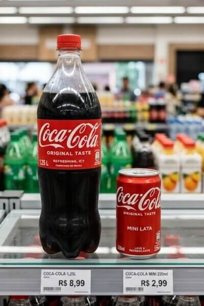 Coca-Cola altera tamanho de embalagens no Brasil: Entenda a estratégia